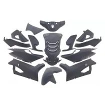 Kappenset Peugeot Speedfight 4 - Mat zwart