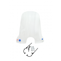 Windscherm AGM / Emco / Napoli / Killerbee / Iva Regia - Hoog - Transparant