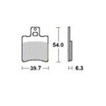 Remblokken - Aprilia - SR 50 Urbankid - Voor