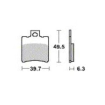 Remblokken - Yamaha - WHY - Voor