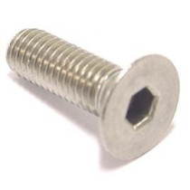 Remschijfbout - Imbus M6x20 - Verzonken / RVS
