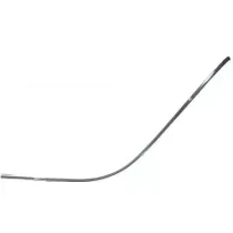 Beenschild sierstrip / chroom lijst  Vespa LX rechts 