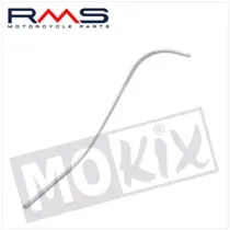 Beenschild sierstrip / chroom lijst  Vespa LX links