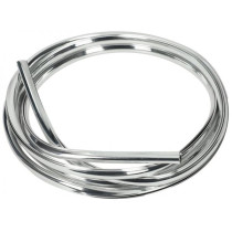 Sierstrip Windscherm - Chroom (2,5 meter)