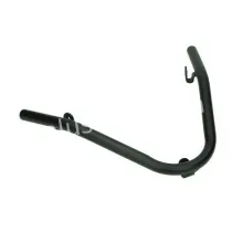 Spatbordbeugel Piaggio Zip - mat zwart