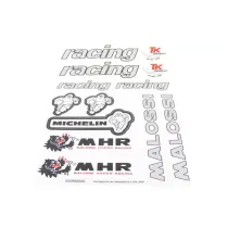 Malossi Stickerset (met Michelin)