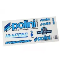 Stickerset Polini Dreambike 170x297mm