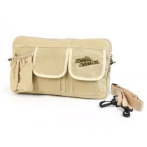 Tas Voor Bagageruimteklep (Incl. Bekerhouder) Moto Nostra Classic Waxed Canvas Geschikt Voor B.V. Vespa Lambretta Gtv Gts Hpe Supertech Touring  Beige
