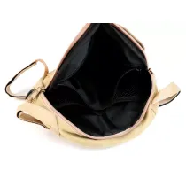 Tas Voor Reservewielhouder incl. GSM Hoesje Tot 6,2 Inch, bijv. iPhone 11)) MOTO NOSTRA Classic 'Waxed Canvas' Geschikt Voor b.v. Vespa, Lambretta Beige