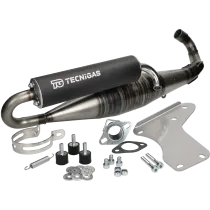 Uitlaat Tecnigas RS-II voor Gilera & Piaggio 125 - 180cc 2 Takt