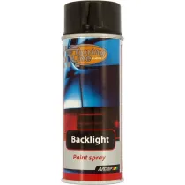 Tint spray / Achterlichtenspray Motip zwart transparant (400 ml)