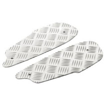 Treeplankset - Alu / Zilver - Gilera Runner