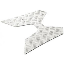 Treeplankset - Alu / Zilver - Peugeot Vivacity