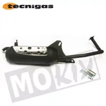 Uitlaat Silent Pro Sym Fiddle II (4T oude motor)