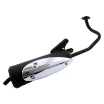 Standaard uitlaat china scooter GY6 4 takt - zonder SLS