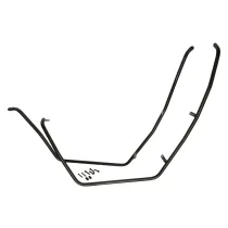 Voorvalbeugelset mat zwart Piaggio Zip