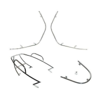 Valbeugelset Chroom - BTC RIVA AGM VX50