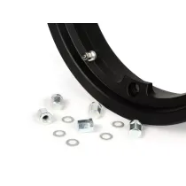 velg  BGM pro tubeless 2.10 10 inch, aluminium  vespa (type px)   vespa smallframe v50, 50n, special, pv, et3, pk50 125 (s/xl/xl2), largeframe px, t5, sprint, rally , gt/gtr, lml star, deluxe   zwart