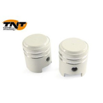 Ventieldopset Zuigermodel Chrome/Wit