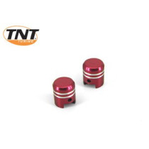 Ventieldopset Zuigermodel Rood/Alu Tnt