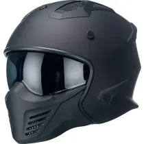 Vito Bruzano Mat Zwart Maat S (met gratis helmmuts)