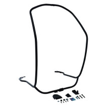 Valbeugel Vespa Sprint Voor - Mat zwart (Piaggio 1B001271)