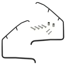 Valbeugels Piaggio Zip voorkant - (mat Zwart)