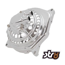 Waterpomp deksel STR8 - Minarelli - Chroom met gaten