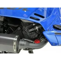 waterpompdeksel  BGM pro faster flow  vespa gt, gts, gtl, gtv 125 300, gts300 hpe   zwart geanodiseerd