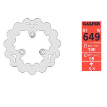 Wave Remschijf - Peugeot - Benelli, Malaguti - Voor&achter