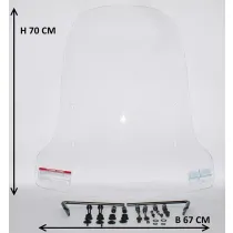 Windscherm AGM Goccia - Hoog