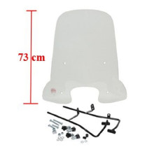 Windscherm Peugeot Tweet - Hoog - (Transparant)