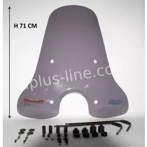 Windscherm Vespa LX - Smoke