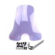 Windscherm Vespa LX Hoog / Smoke (zwarte beugels)