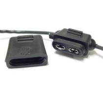 Zekeringhouder - Type : Steekzekering - Waterdicht