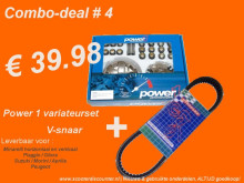 # 4 - Power 1 Variateur + V-snaar