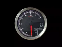 Snelheidsmeter Koso Chrome Harley Davidson HD / XL-883 / XL-1200 / Dyna