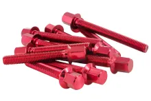 Aangepaste Schroeven Motorkap STR8 Peugeot Vertical Rood