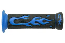 Grips STR8 Vlam Zwart / Blauw
