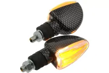 Indicatoren Led Demon II E Carbon Look CE-Markering