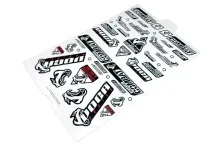 Stickervel Voca Racing (38x60cm) 46 Stickers