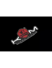 Sticker KRM Pro Ride Rood