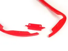 Beenschildkralen MOTO NOSTRA Vespa Primavera (2013-) Vespa Sprint (2013-) Rood