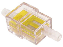 Benzine filter - Fast Flow 7mm - Geel