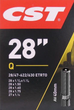 Binnenband CST AV40 28x 1-5/8" - 1-3/8-28/47-622