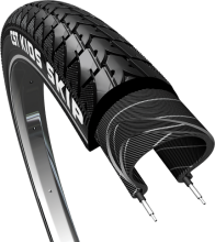 Buitenband CST Skip Kids 26 x 1.75- 47-559mm Zwart Met Reflectie