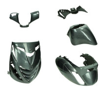 Kappenset Piaggio Zip Carbon (glans)