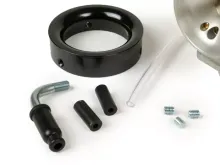 Carburateur Polini Evolution CP 24mm CS=ø28,5mm   incl. Bellmouth (CS=ø60mm)