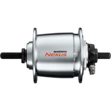 Dynamo Naaf SHIMANO DH-C6000-1R 36 Gaats 6V/1,5 Watt Voor Rollerbrake Zilver