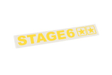 Stage6 Sticker - Losse letters - 110x33mm - Geel